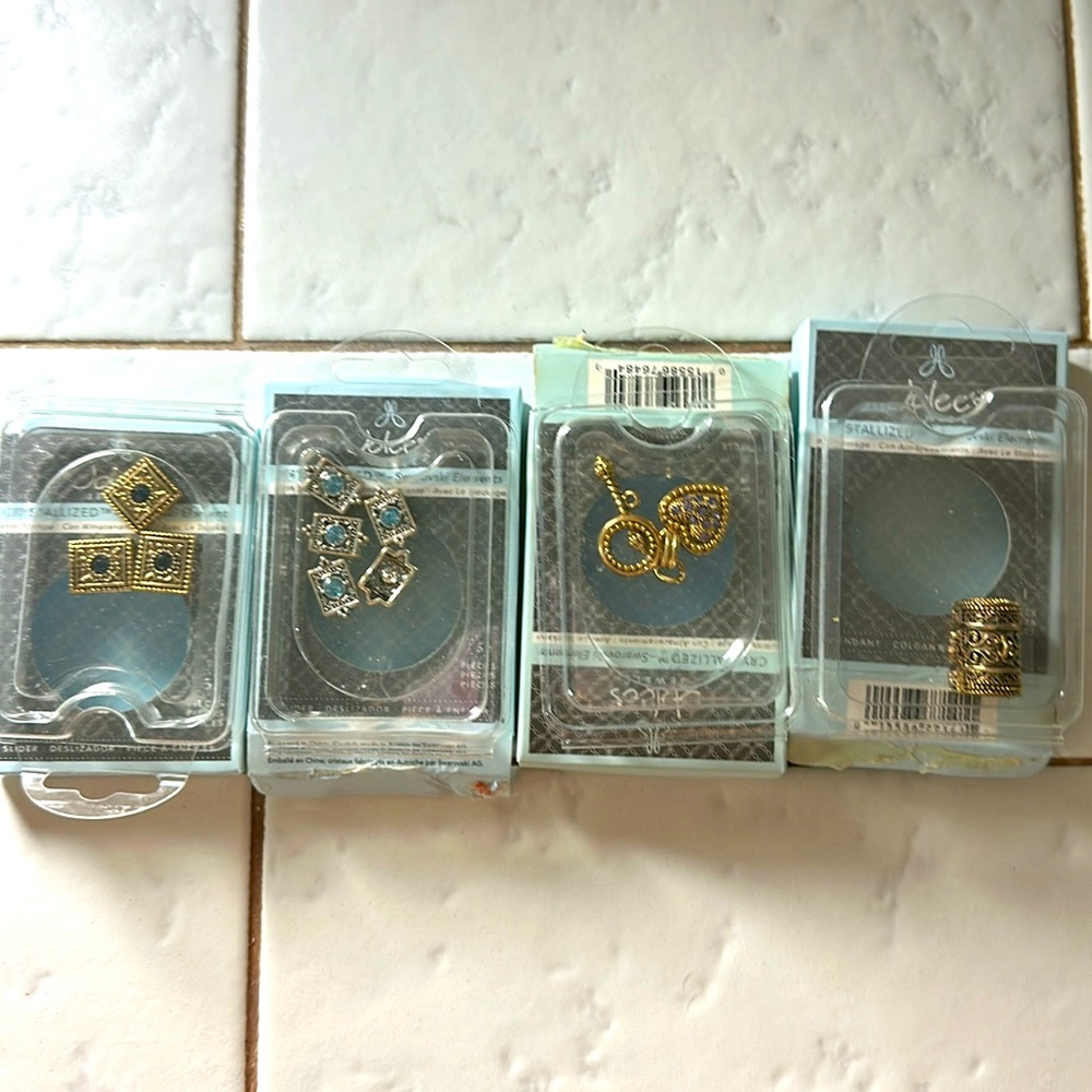4 Jolee’s Elements for jewelry making